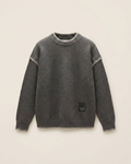 Maison Margiela Contrast Stitch Crewneck Sweater