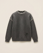 Maison Margiela Contrast Stitch Crewneck Sweater