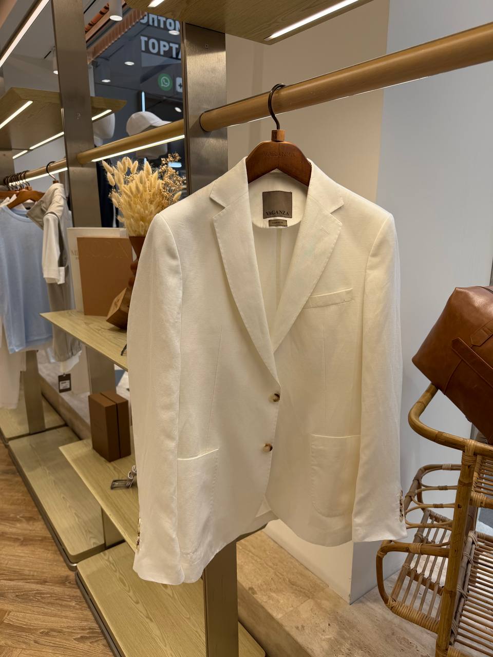 Vaganza - Linen-Silk Unstructured Blazer