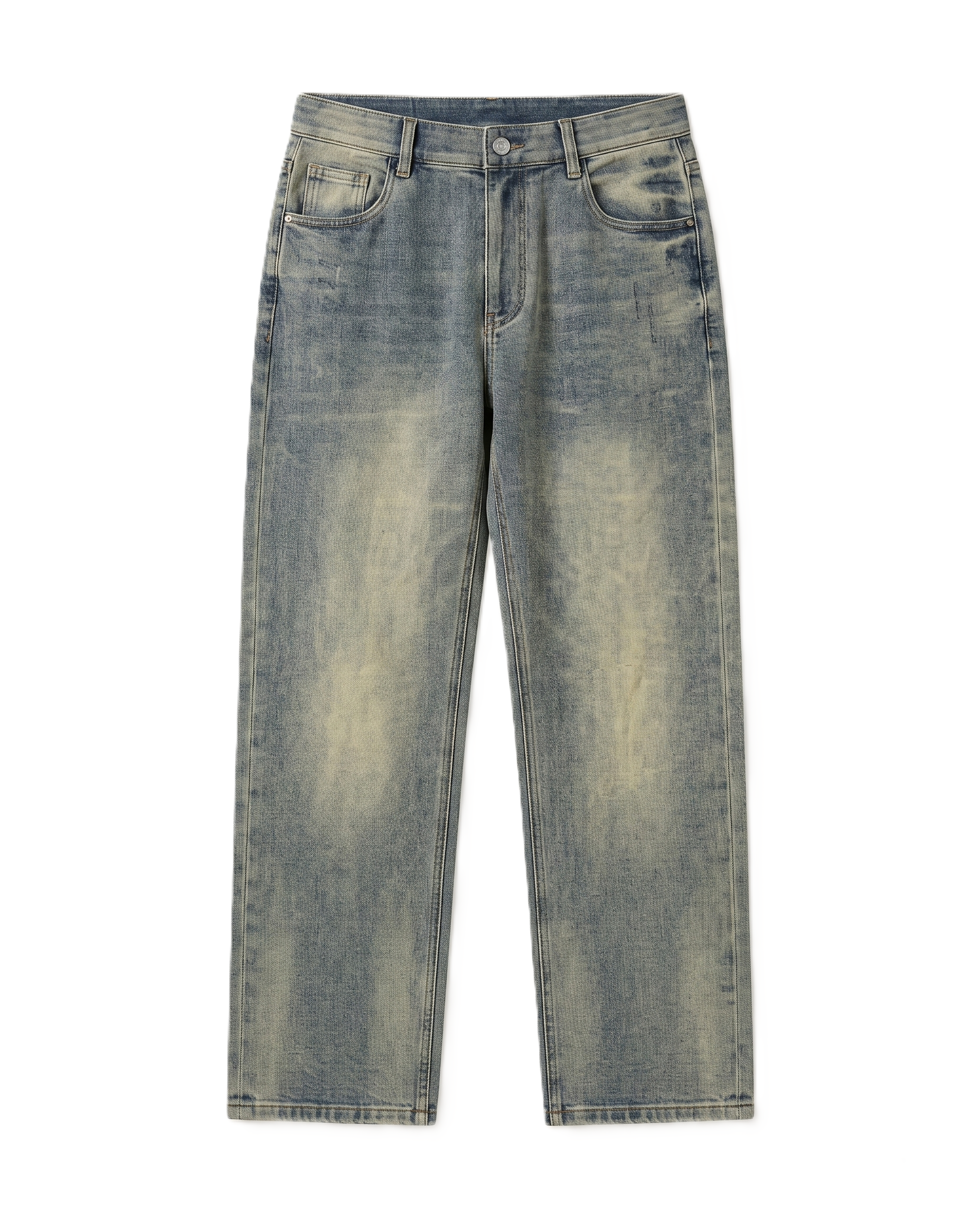 Balenciaga - Vintage Wash Straight-Leg Jeans