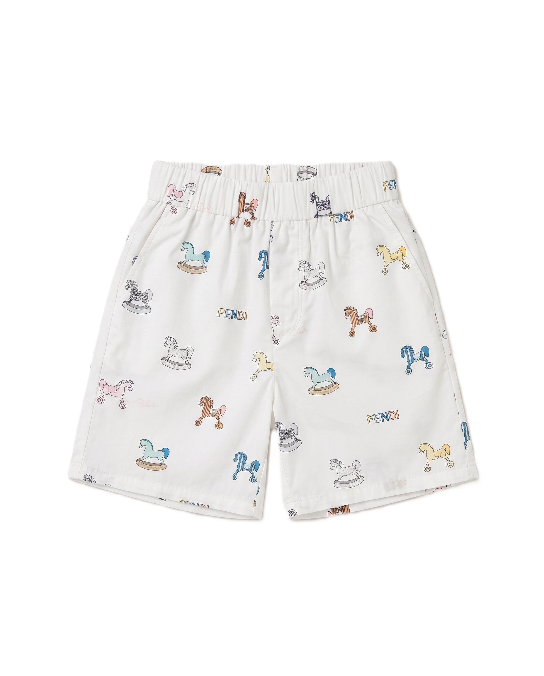 Fendi Kids - Carousel Horse Print Pajama Set