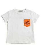 Hermès Kids - Two-Piece T-Shirt and Pleated Shorts Set