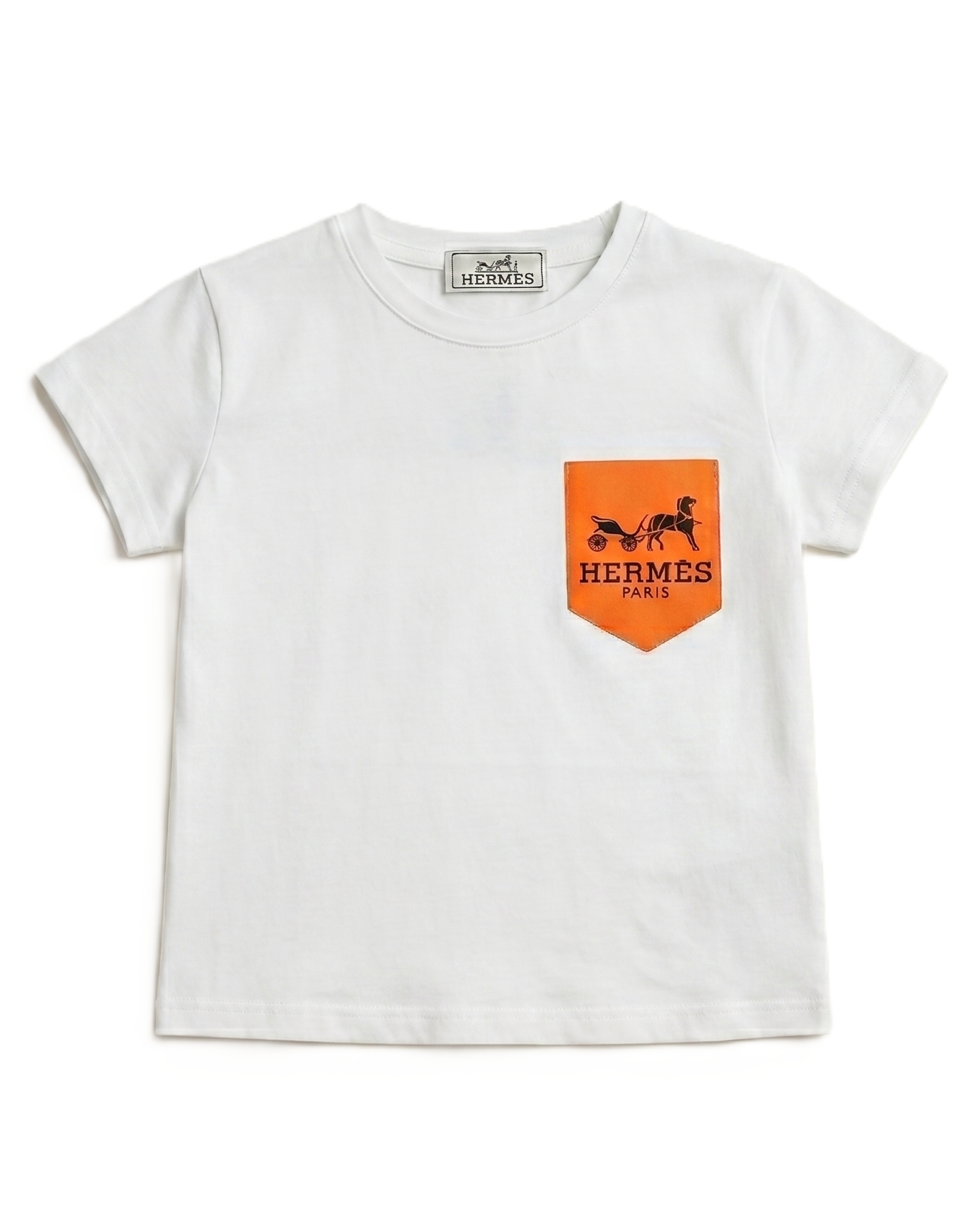 Hermès Kids - Two-Piece T-Shirt and Pleated Shorts Set