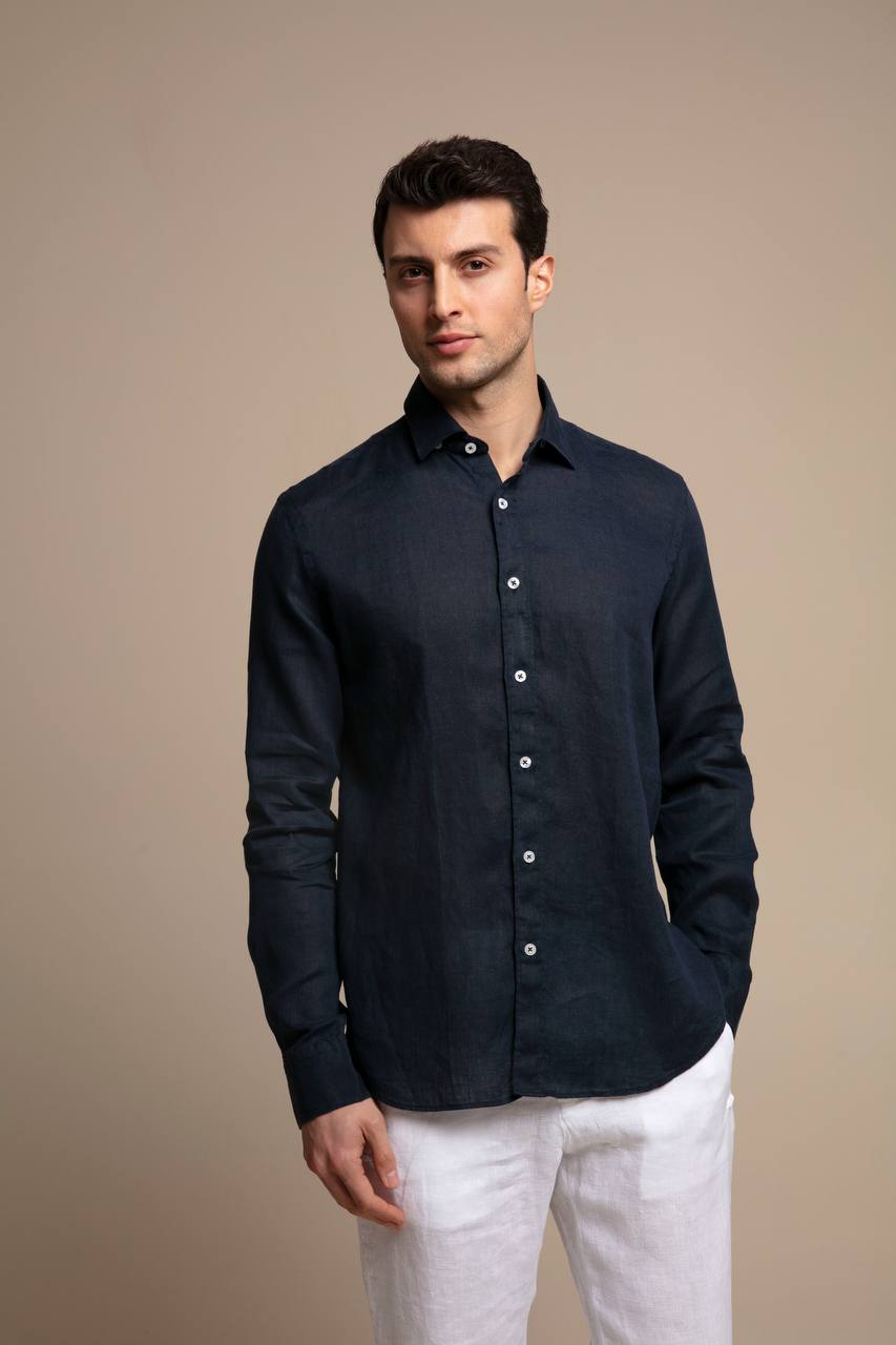 Vaganza - André Linen Long-Sleeve Shirt