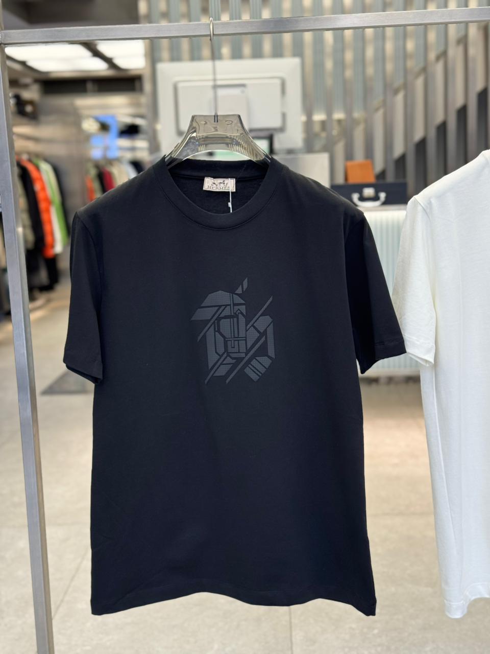 Hermès Men's "Cheval de Fête" Graphic Cotton T-Shirt
