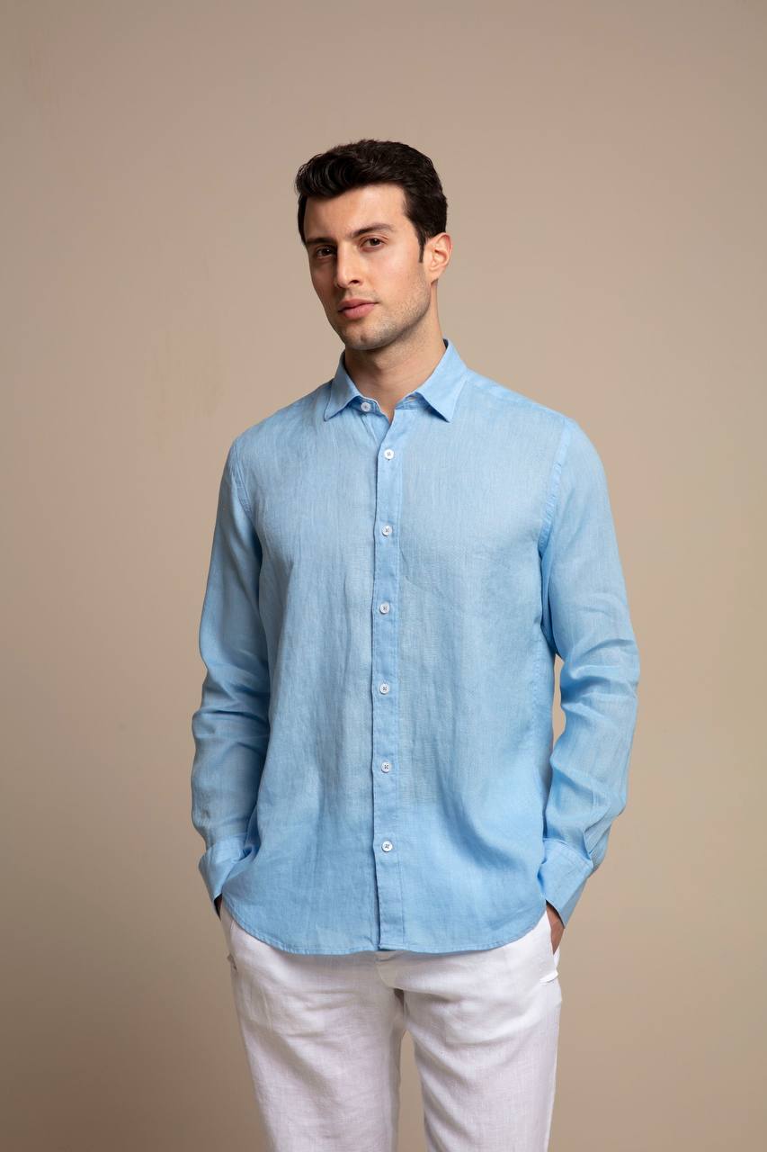 Vaganza - André Linen Long-Sleeve Shirt