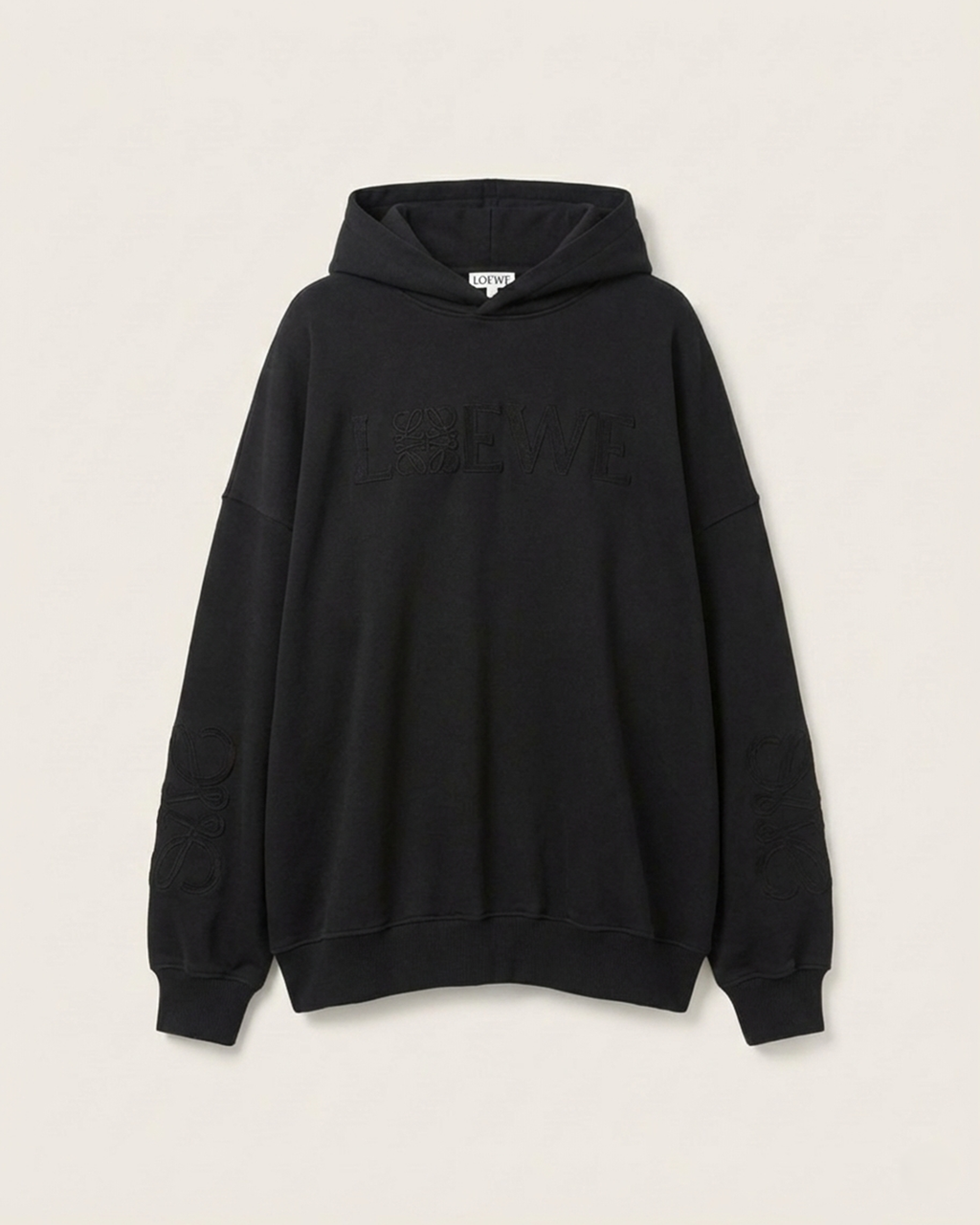 Loewe - Tonal Anagram Embroidered Hoodie