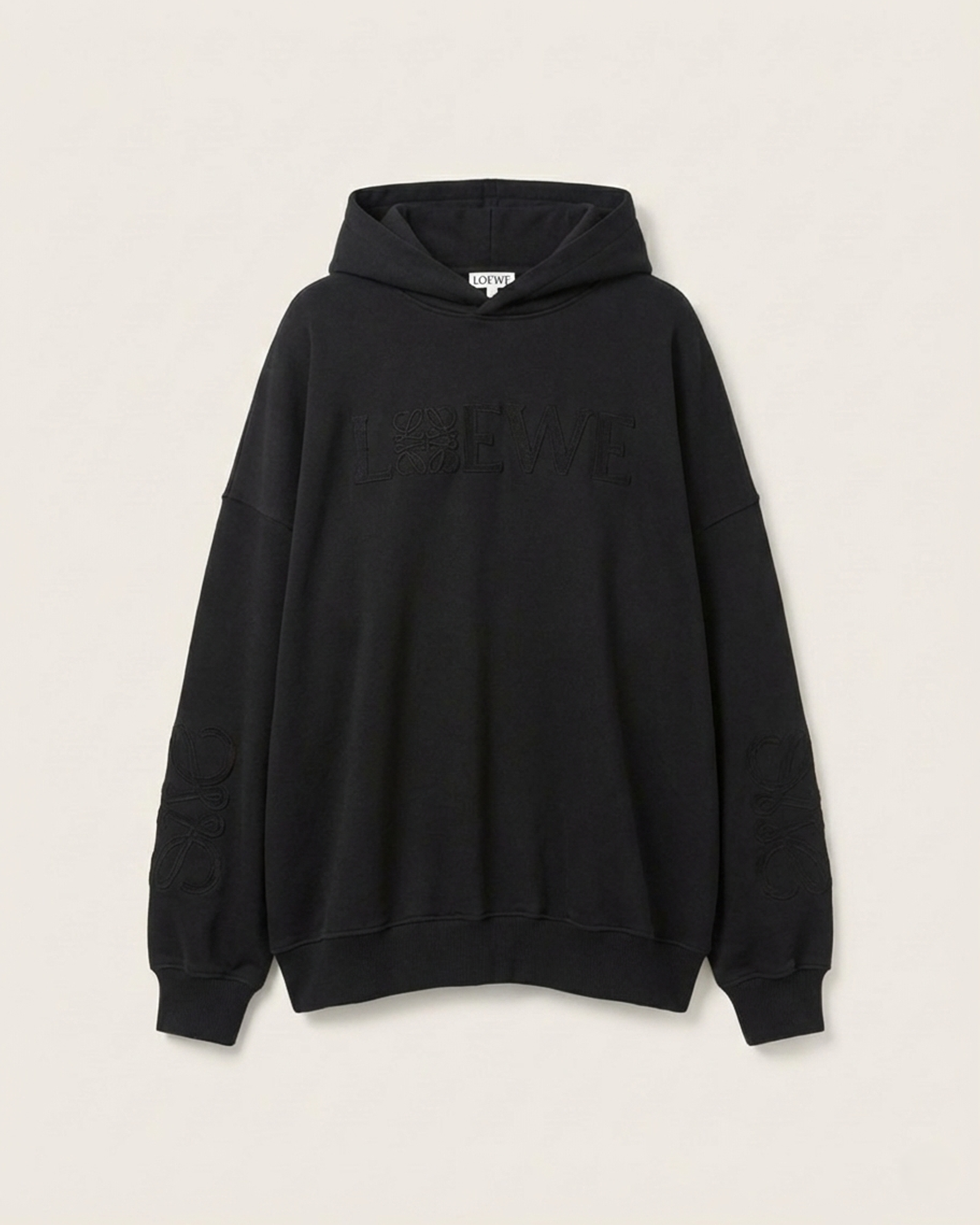 Loewe - Tonal Anagram Embroidered Hoodie