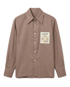 LOEWE - Patch and Embroidery Long-Sleeve Shirt