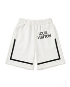 Louis Vuitton - Black & White Tee and Shorts Set