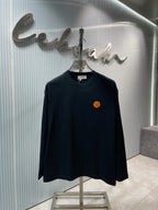 Hermes Long Sleeve T-Shirt - Black
