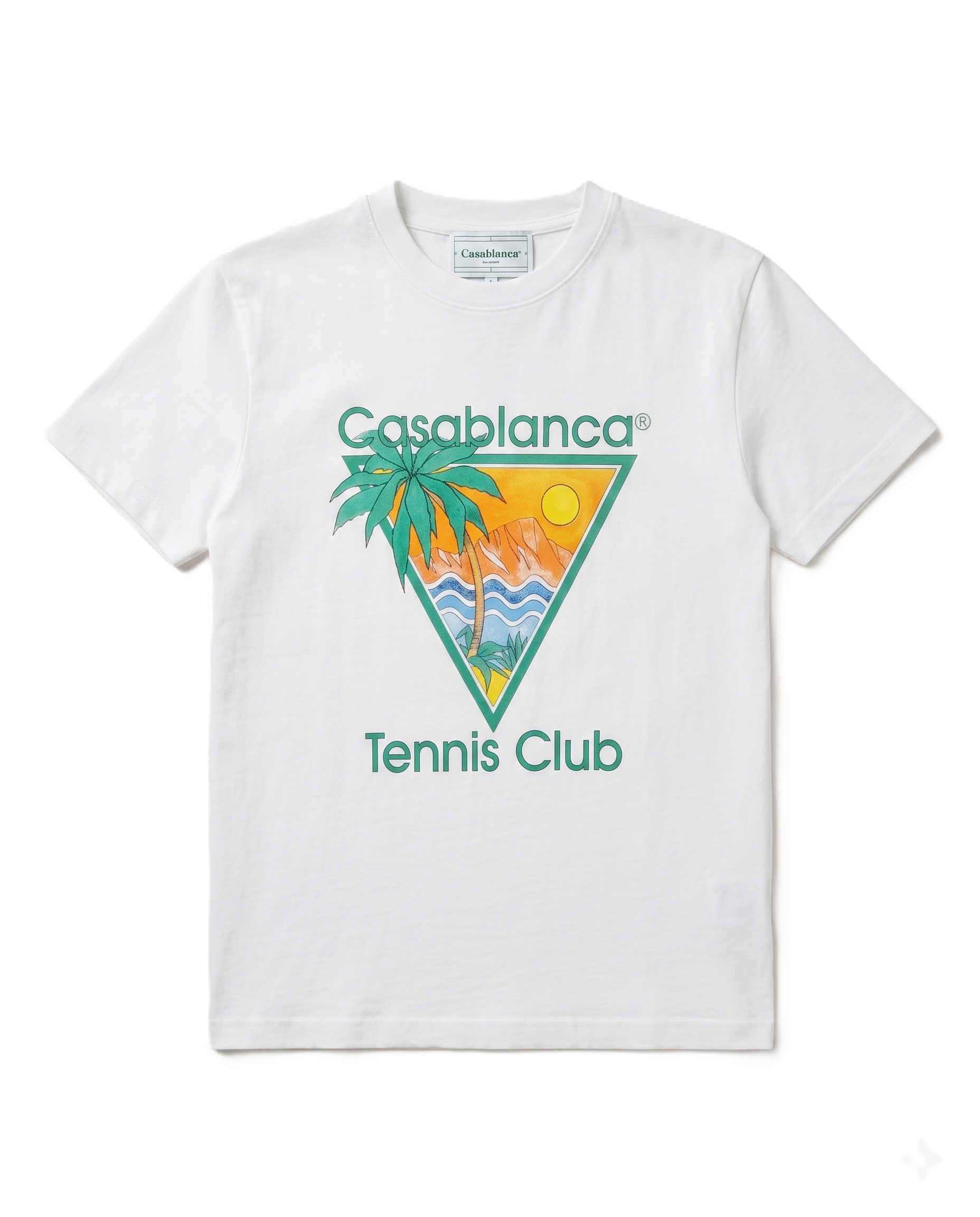 Casablanca Kids - Tennis Club Retro Graphic T-Shirt