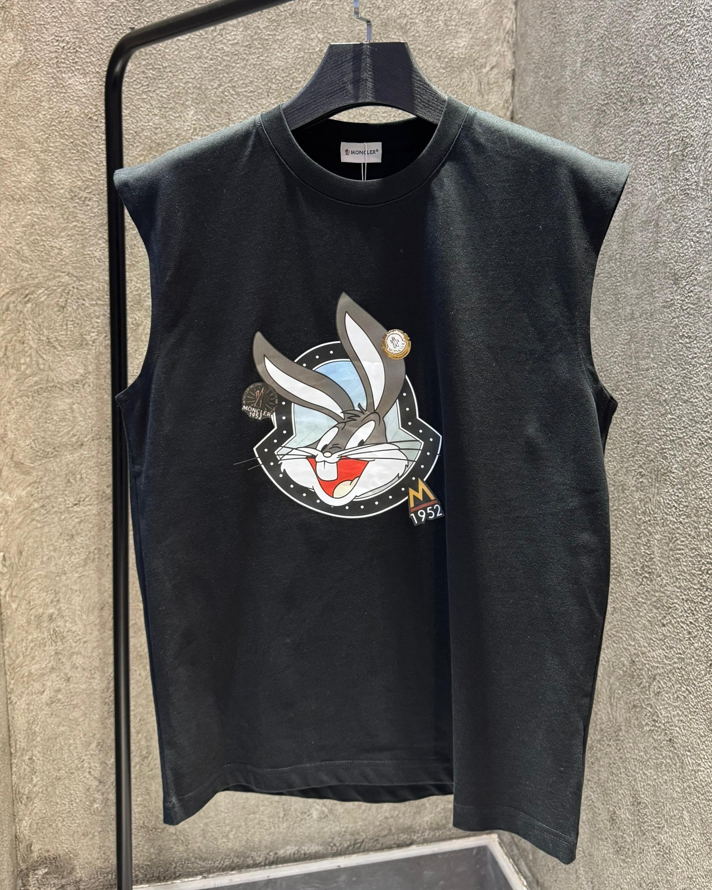 Moncler - Genius x Looney Tunes Bugs Bunny Sleeveless Cotton T-Shirt