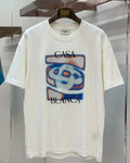 Casablanca - "Aura Logo" Graphic T-Shirt – Off-White