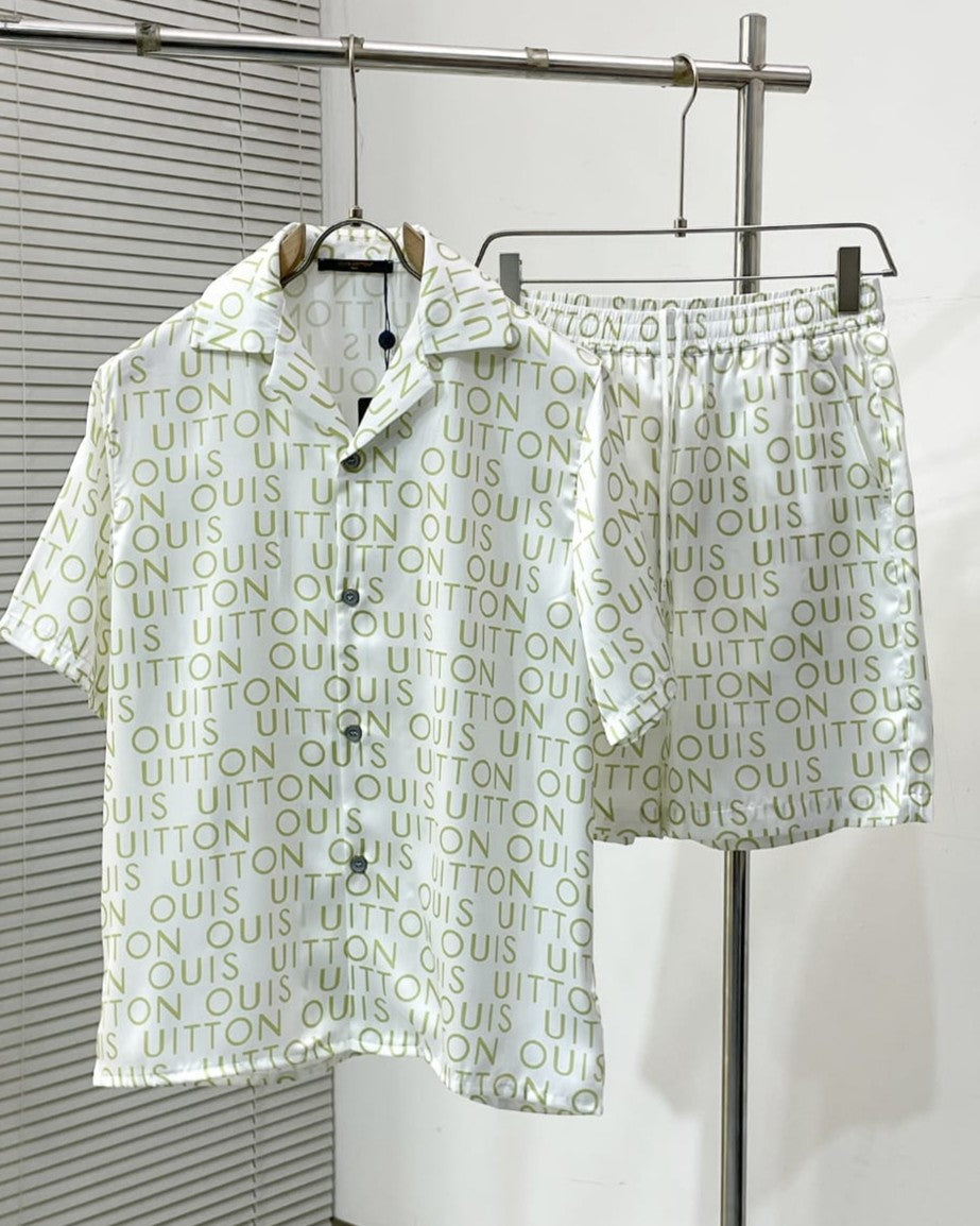 Louis Vuitton - Monogram All-Over Logo Silk Set