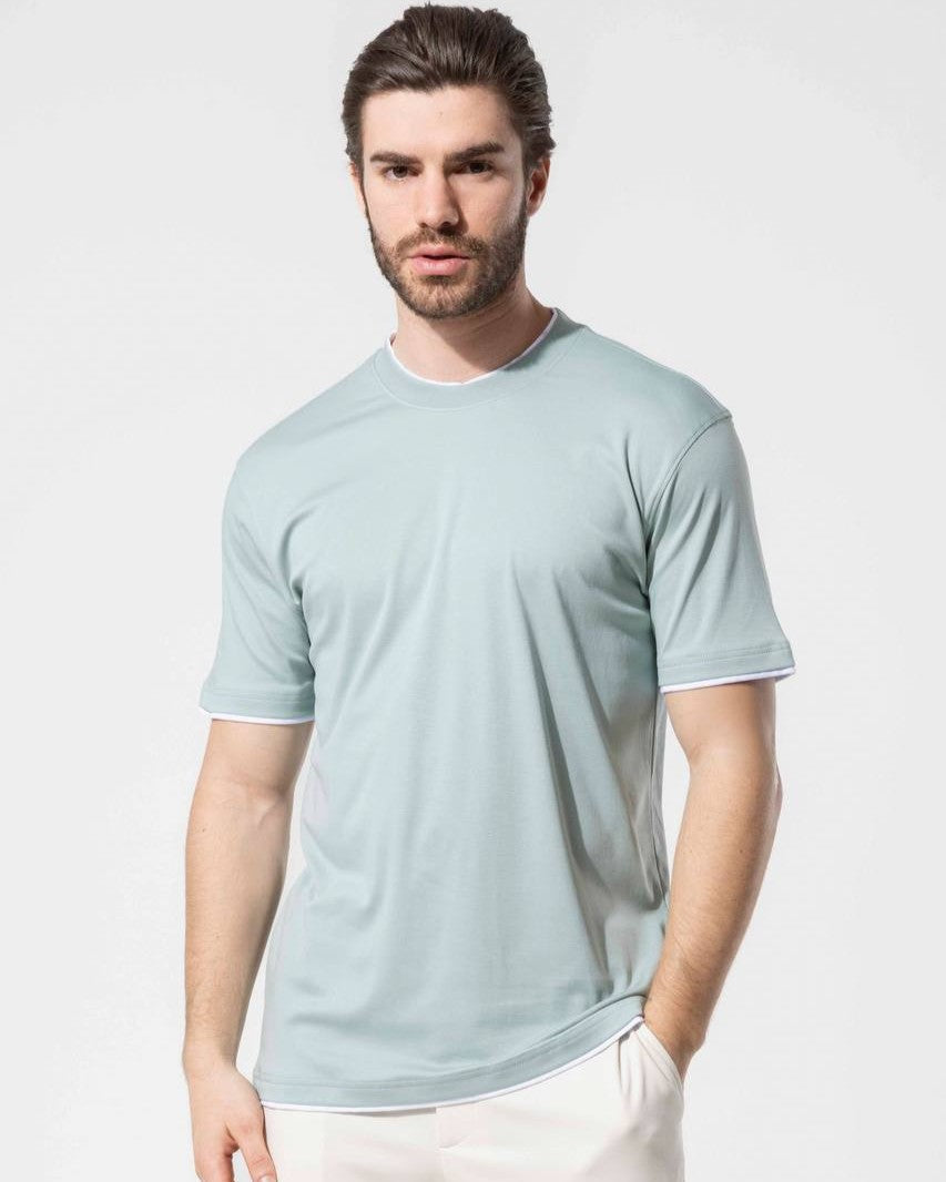 Vaganza - Double-Trim Luxury T-Shirt
