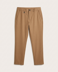 Ermenegildo Zegna - City-Stretch Chino Trousers in Vicuña Brown