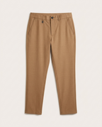 Ermenegildo Zegna - City-Stretch Chino Trousers in Vicuña Brown