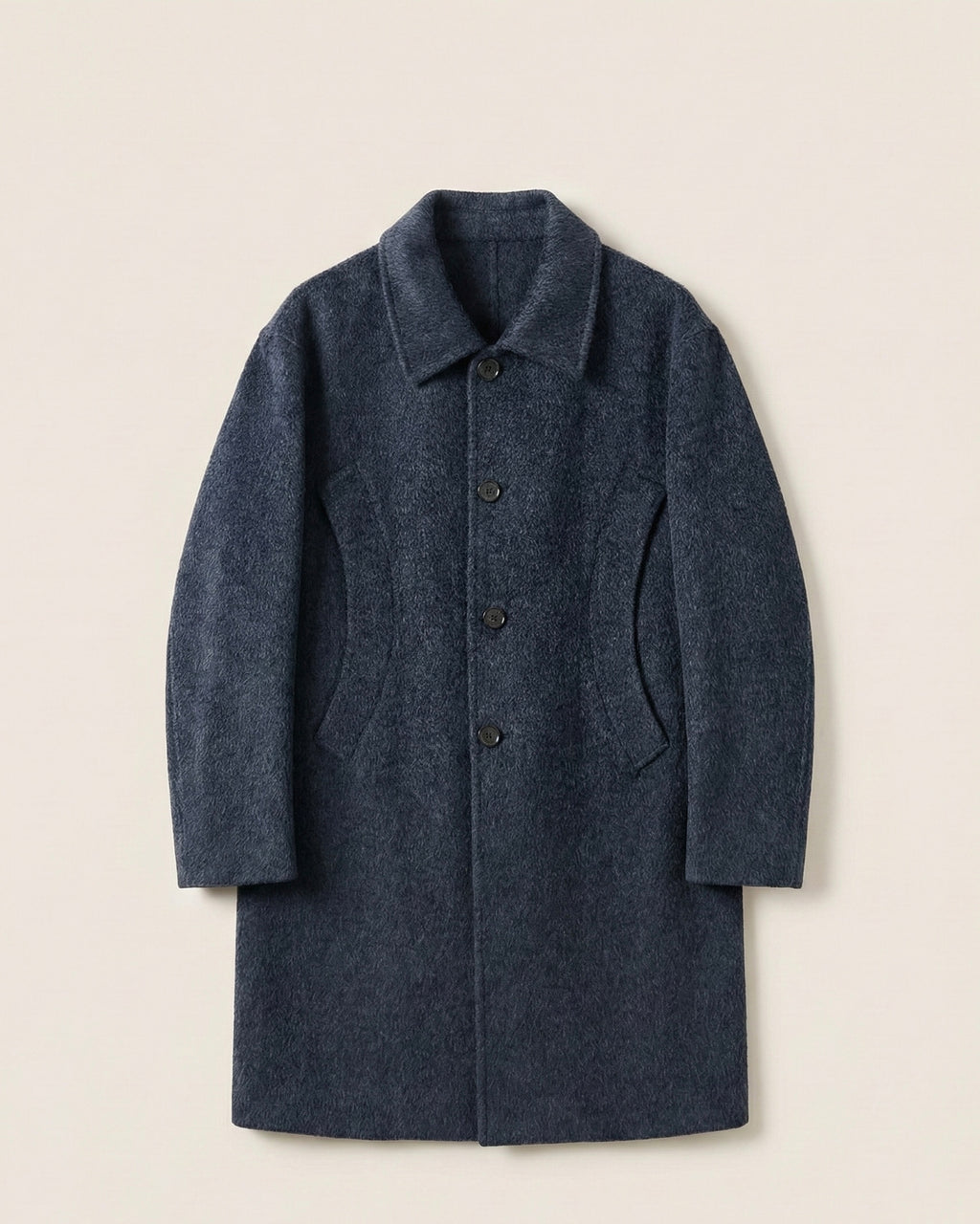 Men's Contemporary Wool Overcoat