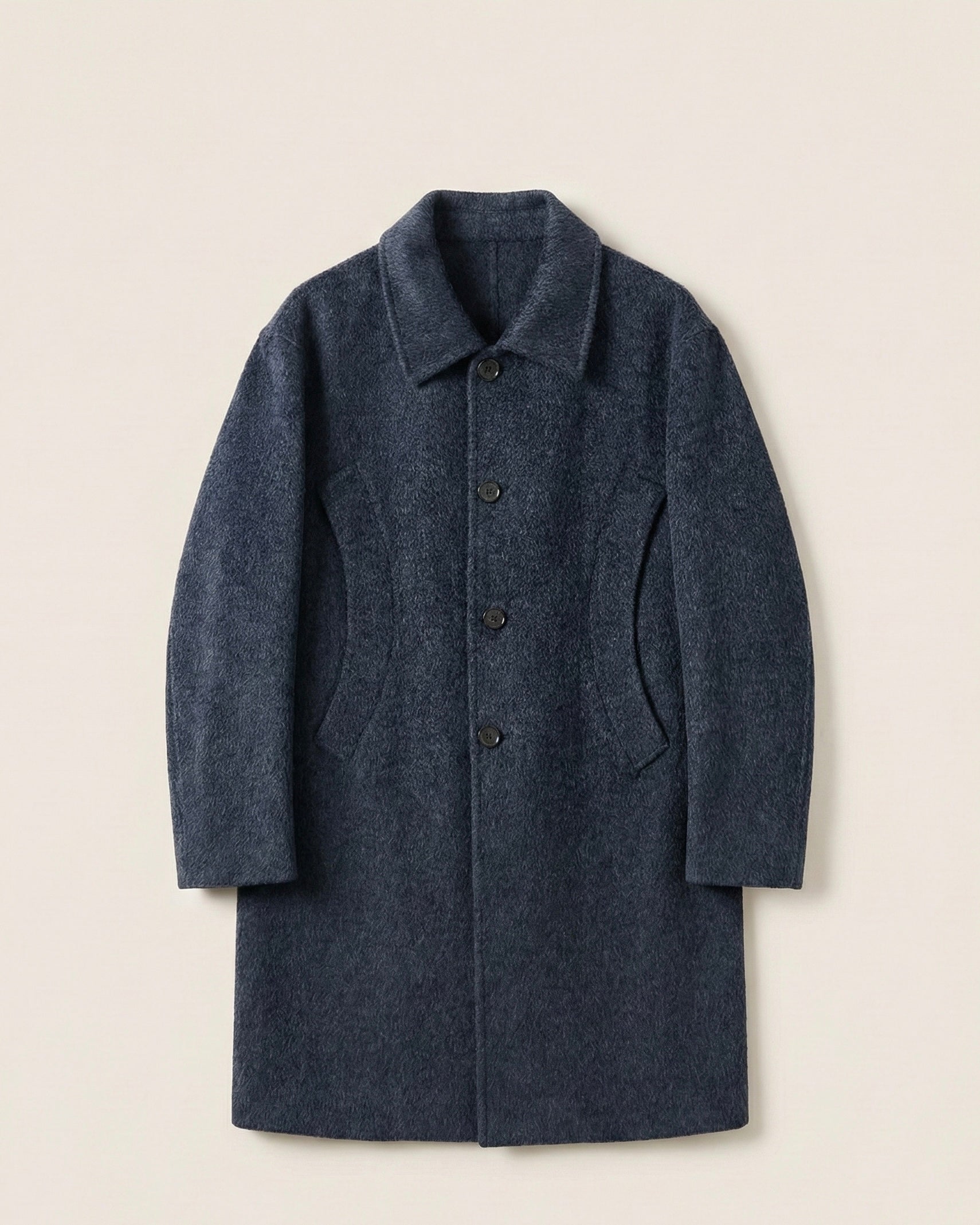 Men's Contemporary Wool Overcoat