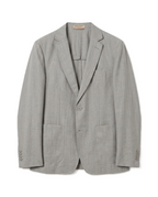 Burberry - Single-Breasted Grey Blazer