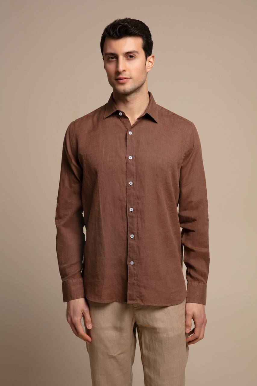 Vaganza - André Linen Long-Sleeve Shirt
