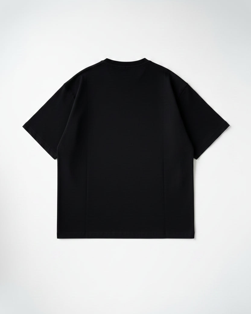 Mastermind Japan - Safety Pin Distressed Oversized T-Shirt (Onyx Black)