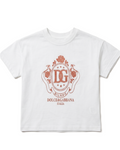 Dolce & Gabbana Kids - White Cotton T-Shirt