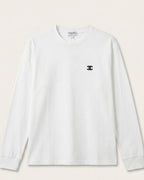 Chanel Long Sleeve Crewneck T-Shirt - White
