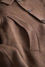 Men's Contemporary Wool Overcoat
