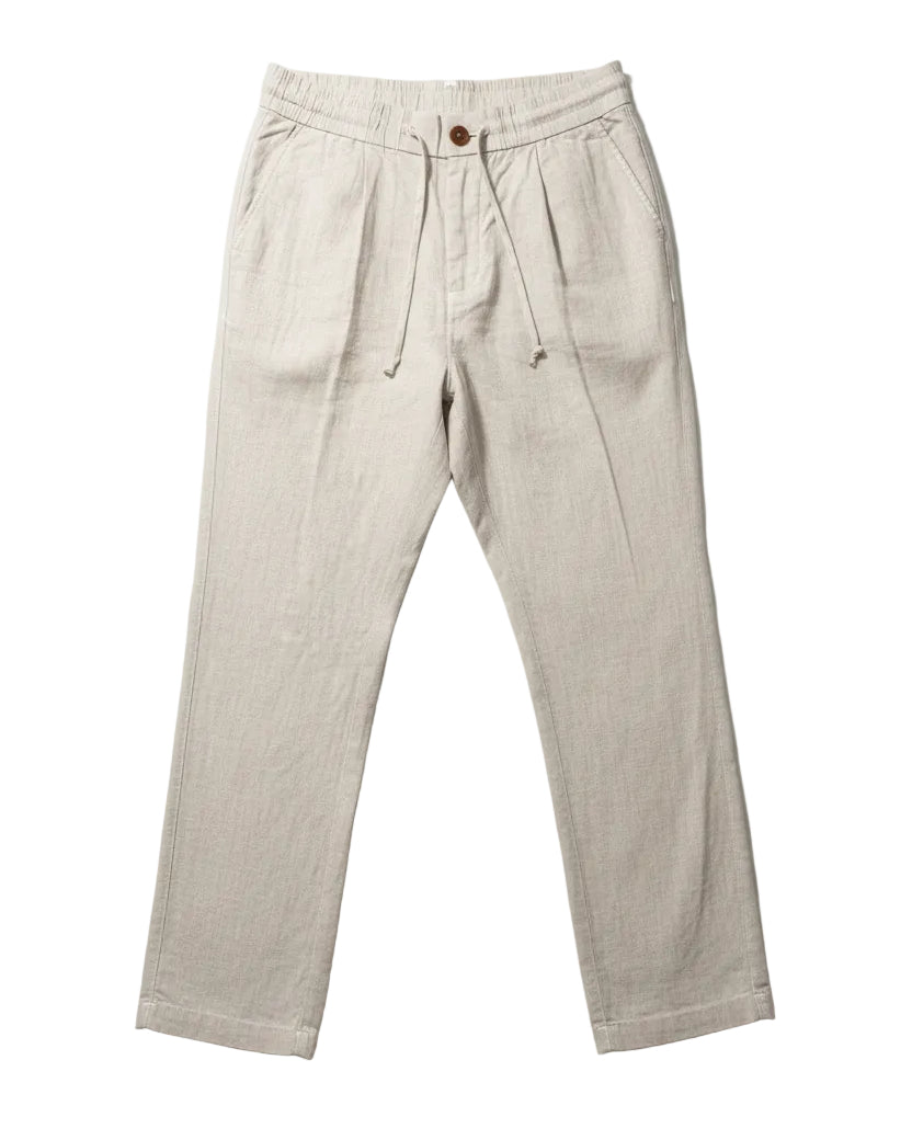Loro Piana - Andre Linen Straight-Leg Trousers (Oatmeal Beige)