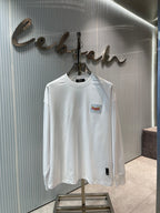 Fendi Men's "FENDI ROMA" Logo Patch Sweatshirt
