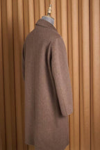 Men's Contemporary Wool Overcoat