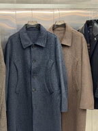 Men's Contemporary Wool Overcoat