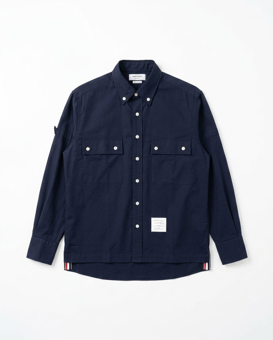Thom Browne - Navy  Shirt