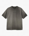 Balenciaga - Distressed Logo Oversized T-Shirt