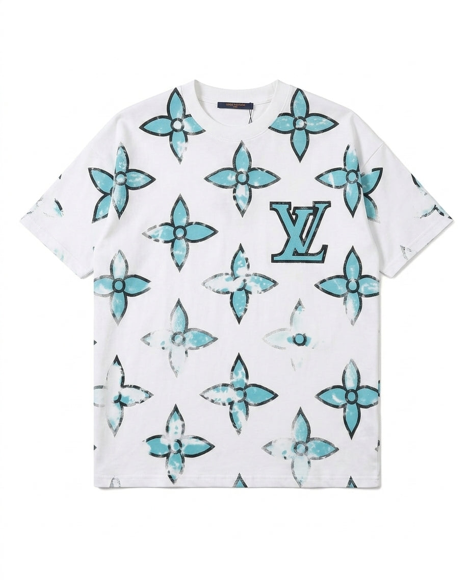 Louis Vuitton - Floral Print T-Shirt