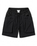 Y3 - Black Technical Mesh Cargo Shorts