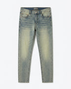 Burberry - Slim Fit Light Wash Tinted Jeans