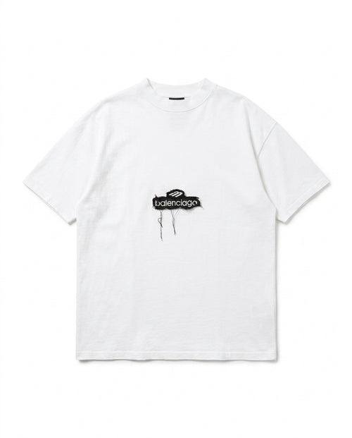 Balenciaga - White Patch T-Shirt