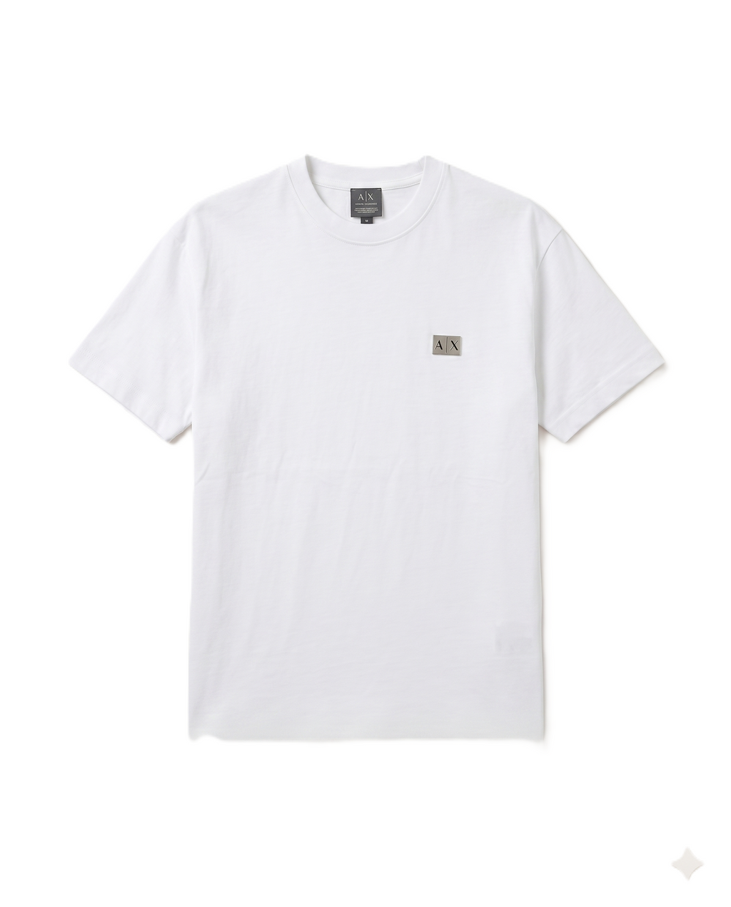 Armani Exchange - Metallic Logo T-Shirt - White
