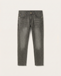 Dolce & Gabbana - Slim-Fit Faded Grey Denim Jeans