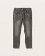 Dolce & Gabbana - Slim-Fit Faded Grey Denim Jeans
