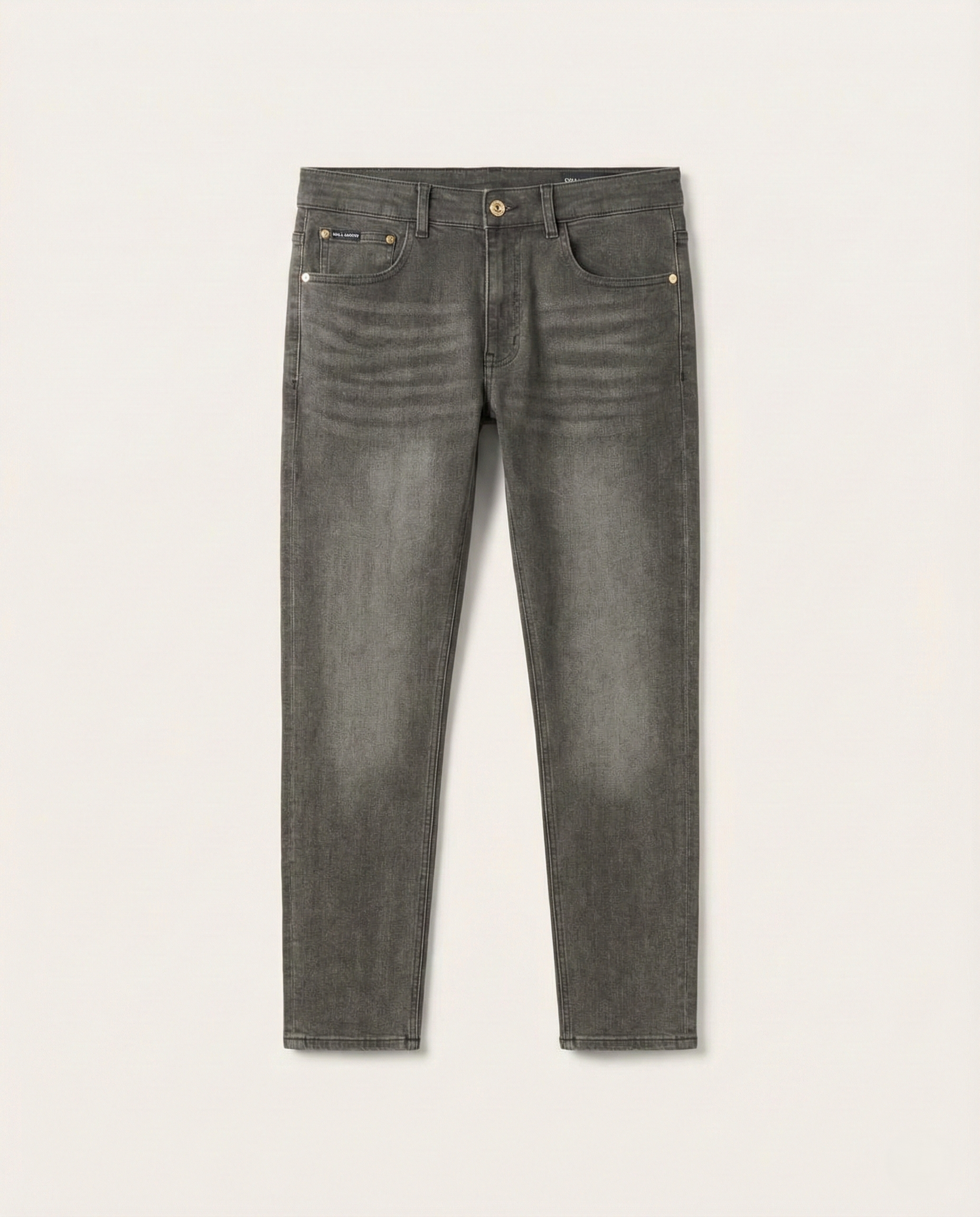 Dolce & Gabbana - Slim-Fit Faded Grey Denim Jeans