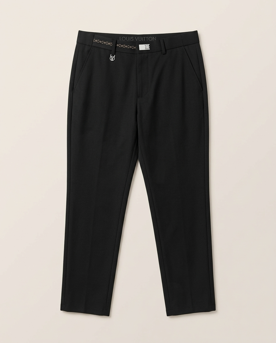 Louis Vuitton - Men’s Pont Neuf Technical Chinos with Monogram Waistband Detail