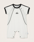 Alo Kids - Baby Warrior Short Sleeve Romper - White