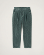 Prada - Petroleum Green Corduroy Straight-Leg Trousers