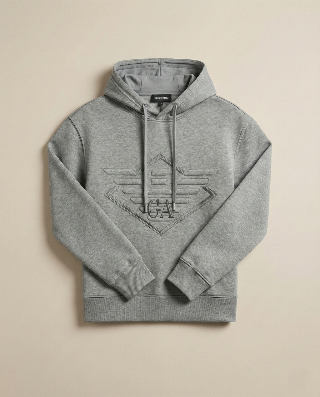 Giorgio Armani Men's Grey Hoodie