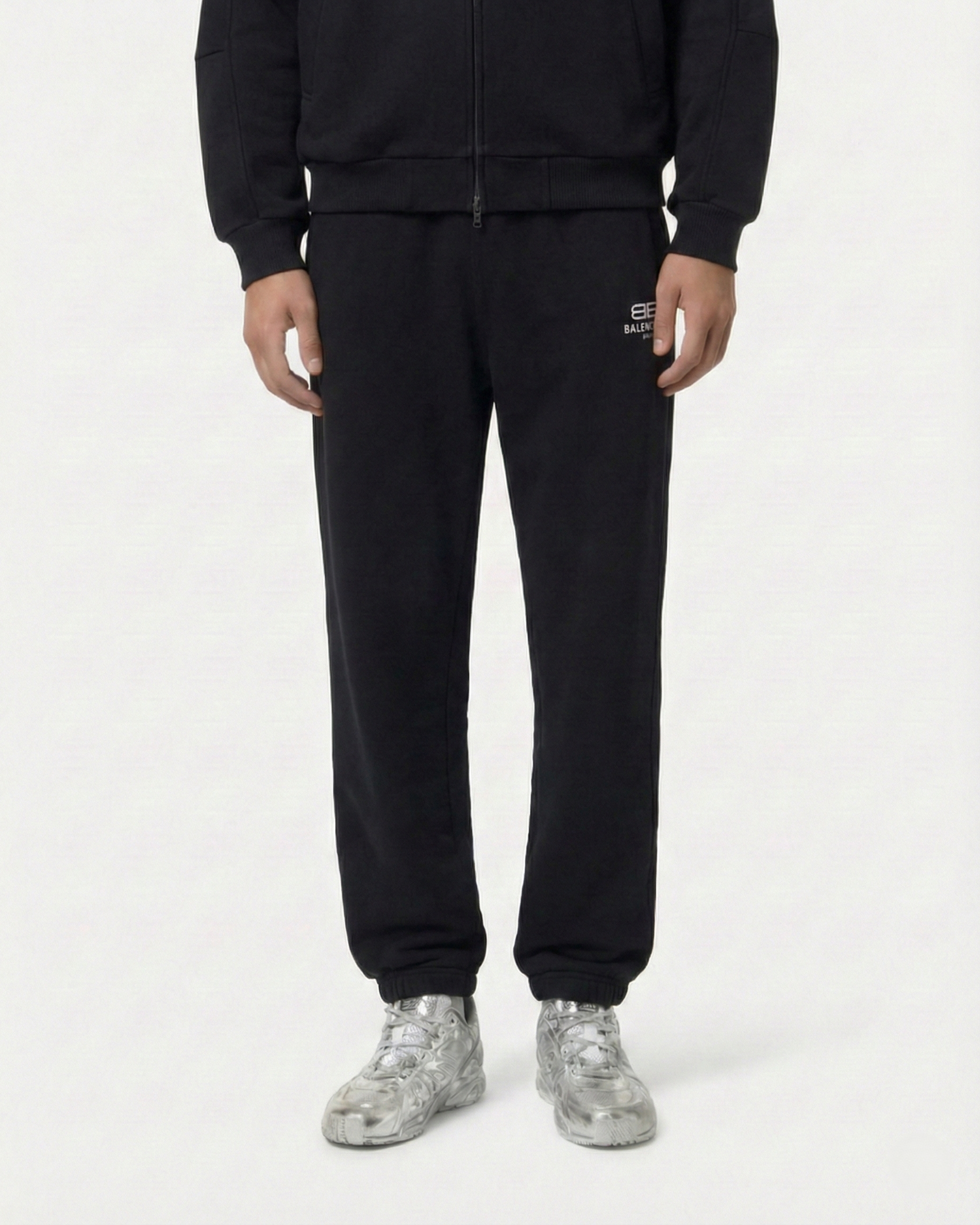 Balenciaga - BB Logo Black Sweatpants