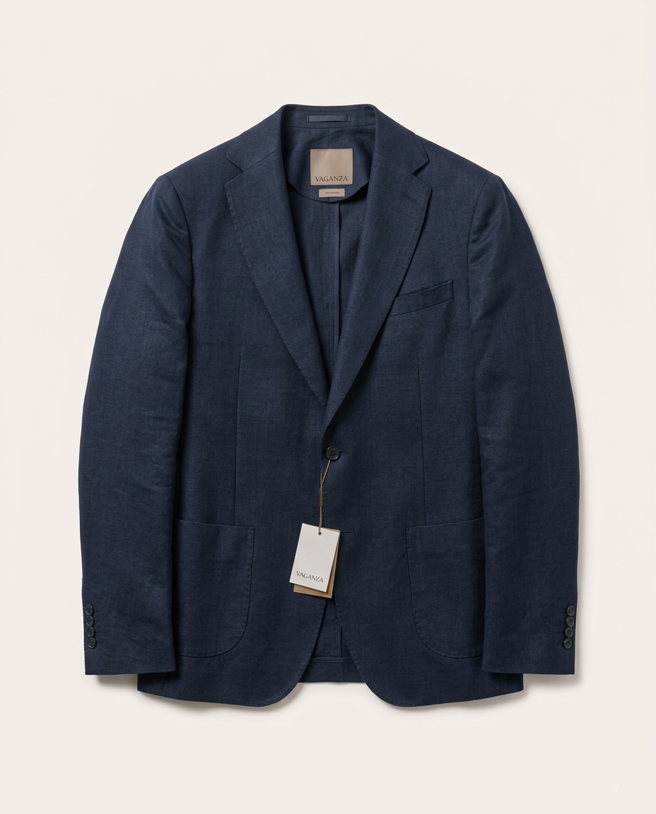 Vaganza - Linen-Silk Unstructured Blazer